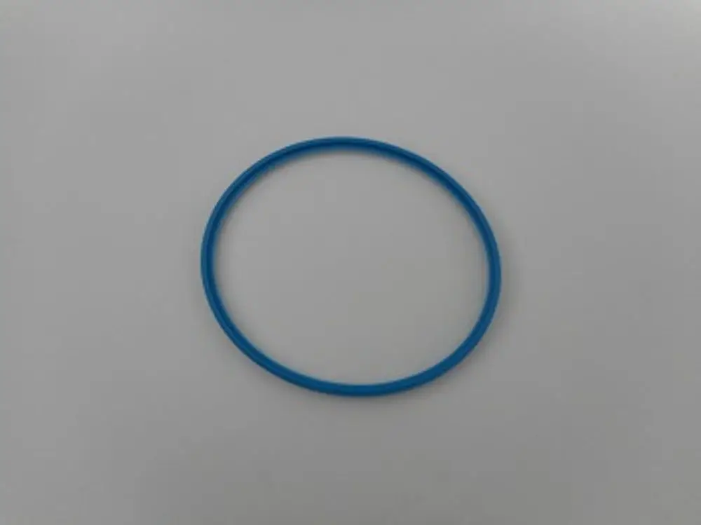 Blauer Dichtungsring auf heller Oberfläche, geeignet für Anwendungen, bei denen Dichtheit erforderlich ist, wie zum Beispiel bei Remeha-Produkten.